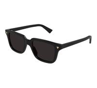 Bottega Veneta Unisex Bottega Veneta BV1363S 001 Gafas de sol Acetato Negro Gris Cuadrada