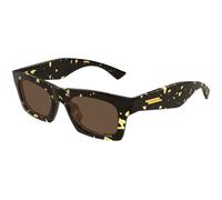 Bottega Veneta Unisex Bottega Veneta BV1457S 002 Gafas de sol Acetato la Habana Marrón Cuadrada