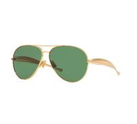 Bottega Veneta Unisex Sunglass BV1305S - Color del Marco: Verde, Color de la Lente: Verde