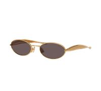 Bottega Veneta Unisex Sunglass BV1386S_6J - Color del Marco: Oro, Color de la Lente: Gris