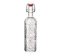 Bottella De Vidrio Transparente Bormioli Rocco 100 on Tapa Mecánica