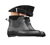Bottes de pluie pour Hommes, Chaussures de randonnée en Plein Air, de Camping, antidérapantes, Confortables, légères et durables, à toutes saisons pour Les activités quotidiennes (Black, 41)