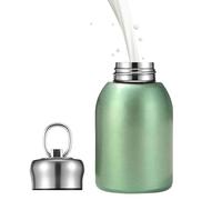 Bottiglia Acqua Antigoccia - Sottovuoto Sigillata per Temperatura Costante | Acciaio Inossidabile con Maniglia, Borraccia Termica per Bambini, Contenitore Isolata per Viaggi Scuola