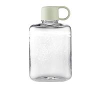 Bottiglie D'acqua Piatte Da Viaggio, Bottiglia Quadrata - Borraccia Portatile Sottile E Piatta Da 360 Ml, Contenitore Tascabile In Tritan Senza BPA, Riutilizzabile Per Sport, Ufficio, Escursioni