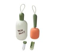 Bottle Brush - ABS Material 18cm Size, Cup Cleaner, Adjustable Telescopic Handle | Compact Multi Head Design, Kitchen Scrubber For Home Use, Indoor Washing, Family Hygiene