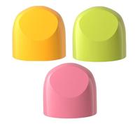 Bottle Cap, Wide Neck Bottle Caps, PP 3 Piece Replacement Parts, Convenient Feeding Accessories for Kids, Milk Liquid Juice, Parents Freezer Fridge Travel, 1.97x1.97x1.97Inches