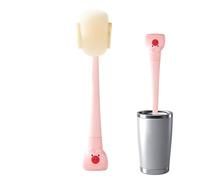 Bottle Cleaner Brush - Long Handle Cup Washing, Narrow Neck Scrubber, Handheld Glassware, Extended Reach Wand | Professional Deep Scrub Hygiene Tool, Suitable for Containers Coffee Mugs