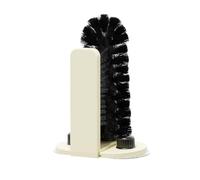 Bottle Cleaning Brush - Double Sided Scrubber for Narrow Containers | Flexible PP Bristles with Long Reach Handle, Cleaning Tool for Stainless Steel Tumblers Glass Cups Ceramic Home Kitchen, 13.5x18cm