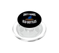 Bottle Digging Dirty Hands Old Bottles Antique Hunting PopSockets PopGrip para MagSafe