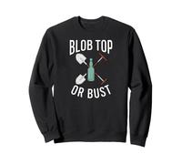 Bottle Digging Mudlarking Blob Top Or Bust Sudadera