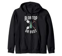 Bottle Digging Mudlarking Blob Top Or Bust Sudadera con Capucha