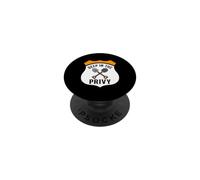 Bottle Digging Relic Hunter Deep In The Privy Design PopSockets PopGrip Adhesivo