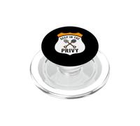 Bottle Digging Relic Hunter Deep In The Privy Design PopSockets PopGrip para MagSafe