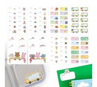 Bottle Label System - Daycare Identification Sticker Kit, Clothing Name Tag Set, School Home Nursing Laundry Care Organization Pack | Youth Elderly Wardrobe Garment Sorting Durable Waterproof Access