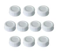 Bottle Lids, 10 Pack Caps, Quality Compact Covers with Sturdy Build, Multi Purpose Reusable Caps for Infant Cups Travel Use, Leakproof Bottle Lids with Secure Fit for Car Airplane Trips