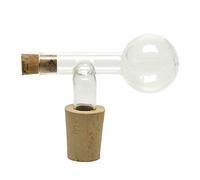 Bottle Master 4000948014479 Look-Dosificador de Cristal para Incendios Nobles (2,0 cl) = 20 ml. para 0,5 - 0,7 L. Botellas, Vidrio-Corcho Natural