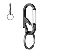 Bottle Opener, Keychain Tool Gadget, 2.05x1.06 Inches Keyring with Portable Build, Heavy Duty Metal, Pocket Accessory with Polished Style, Beverage Lever for Home Bar Bartender