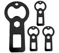 Bottle Opener - Metal Heavy Duty Car Keychain Bottle Opener For Men Women Adults Luggage Backpack Handbag Travel Kitchen Camping Beach Hiking Party