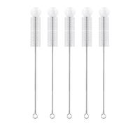 Bottle Scrubber Brush 5 Pieces, Water Bottle and Cup Cleaner with Long Handle, Kitchen Cleaning Supplies for Coffee Mugs, Wine Decanter, Pipe, Sink