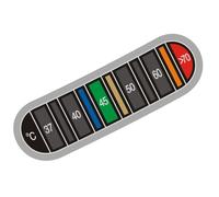 Bottle Thermometer Sticker - Paper 59.6x18.8mm | Aquarium Thermometer Sticker | Fermentation Adhesive Strip Thermometers For Coffee Temperature Monitoring Home Brewing And Daily Use