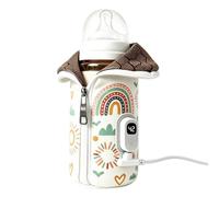 Bottle Warmer Bag - PU Leather Thermal Cover | Portable Feeding Access