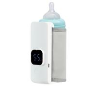 Bottle Warmer Device - Feeding Aid for Quick Heating | Abs with Portable Battery Powered Design, Fast 18w Power Supply, Night Morning Daily Winter, Outdoor, Shopping, Walking and Travel