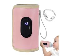 Bottle Warmer, Milk Heat Keeper with LCD Display, Accurate Temperature Control, Memory Function for Breastmilk and Formula for Home, Family Travel