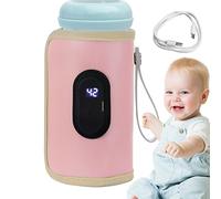 Bottle Warmers for All Bottles, Fast Milk Heater, LCD Display Warmer, Precise Temperature Control, Memory Setting, Compact Build, Perfect for Home, Nursery, 7.87x3.94 inches