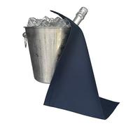 BOTTLECLOTHS - Catering Collection, Paño para Cubitera, Polialgodón, 42 cm, Agujero en Esquina, Círculo Cosido (Azul Marino, Paquete de 1)