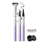 Bottom Eyelash Stamp Set - Precise Lower Lash Makeup Tool | Smudge-Proof Waterproof Eyelash Stamp for Beginners, Professional Cosmetic Tool for Dating, Commuting & Travel