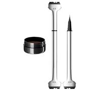 Bottom Lash Stamp, Waterproof Bottom Eyelash Makeup Tool Stencil, 10x8x5cm Adorable Eyelashes Enhancer Tools, Sweatproof Lazy Lashes Stamp with Ink for Women, Girls