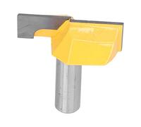 Bottom Router Bit, 12in/ Shank Planing Router , Slab Flattening Bit for Woodworking, 224in. Diameter Milling with Carbon Steel and Alloy