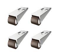 Bottom Wheels - Repair Caster Wheels, Door Sinking Repair Caster Wheel, 4 Pieces Anti-Sag Portable Multifunctional Roller,for Chair Desk Table Gate Furniture Bedroom Office Home