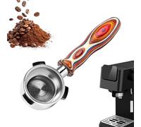 Bottomless Portafilter - 54mm Coffee Filter, Precision Espresso Basket with Open Bottom Design, Portafilter Replacement Tool for Even Dosing Distribution, Home Cafe Accessory