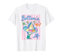 Bottoms Up - Flotador Divertido de Pato para Piscina, diseño de Vacaciones de Verano Camiseta