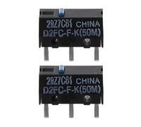 Bottone 2 interruptores originales D2FC-F-K Blue Dot 50M Clicks Life Switches