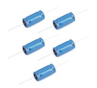 Bottone 5 condensadores de no polaridad de 100 V 1.5/2.2/3.3/4.7/5.6/6.8/8.2/10/12/15uF para altavoces de división de frecuencia de 105 ℃ condensadores electrolíticos de aluminio