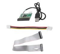 Bottone Adaptador de unidad de disquete USB a 34P con cable de disquete para recuperación de datos y compatibilidad de sistemas modernos, convertidor de unidad de disco