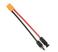 Bottone Cable adaptador de panel solar XT90 resistente para una transferencia de energía eficiente, fuerte conductividad y aislamiento de cables de centrales eléctricas