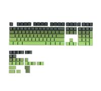 Bottone Teclas originales con impresión lateral que brilla a través de la tecla, doble disparo, retroiluminada, 135 teclas de repuesto para teclado mecánico para juegos