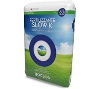 Bottos - Abono fertilizante para césped Slow K, 12-6-18 + 2,5 MgO, 25 Kg