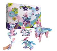 BOTZEES GO! Juguetes de unicornio, robots de unicornio para niños, juguetes de construcción y control remoto eléctricos, juguetes de aprendizaje STEM para niños a partir de 3 años, juguetes para niñas