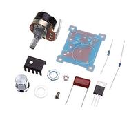 BouBou 3Pcs 220V 500W Regulador de Voltaje de atenuación Interruptor de Control de Velocidad de regulación de Temperatura Módulo de regulación de Velocidad Variable Infinito Piezas de Bricolaje