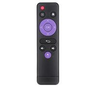 BouBou - Mando a Distancia IR para H96 MAX Rk3318 H96 Mini H6 Allwinner H603 TV Box - Negro