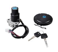 Bouchon Carburant Moto Tapa De Tanque Combustible Motocicleta Interruptor Bloqueo Ignición Llaves Para KLR650 KLR 650 1987-2007 GFVFGNLNNA