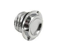 Bouchon Carburant Moto Tapa Del Tanque Aceite Descarga Atornillada Combustible La Motocicleta Para Harley Davidson Para Sportster XL 1200 883 X48 Dyna 72 Touring Softail GFVFGNLNNA(Chrome)
