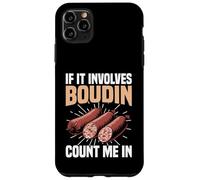 Boudin Snack Food Meal Louisiana Cuenta Conmigo en Boudin Carcasa para iPhone 11 Pro MAX