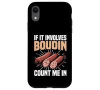 Boudin Snack Food Meal Louisiana Cuenta Conmigo en Boudin Carcasa para iPhone XR