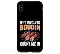 Boudin Snack Food Meal Louisiana Cuenta Conmigo en Boudin Carcasa para iPhone XS MAX