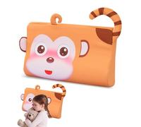 BOUFEIDA Cojín infantil, cojín ergonómico para niños, 46 x 26 x 7 cm, cojín ergonómico, transpirable y agradable a la piel, Pippi Monkey